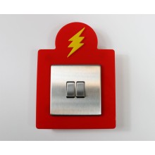 Flash Lightning Bolt Switch Surround