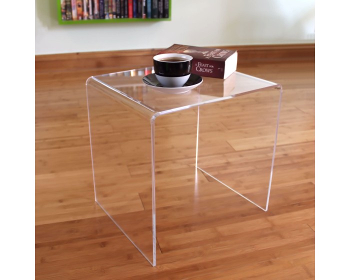 Clear Acrylic Side Table