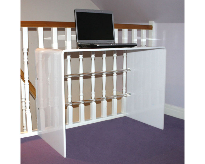 White Acrylic Desk